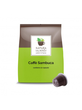 COMPATIBILI  NESPRESSO CAFFE' SAMBUCA conf. 10 CPS