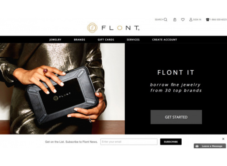 Flont, la startup che ti presta i gioielli